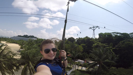 8. Ride a zipline